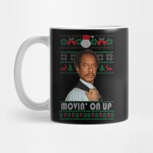 Ugly Christmas The Jeffersons - Movin On Up Mug